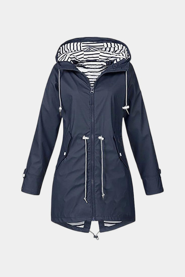 Aria Waterproof Jacket with Adjustable Hood