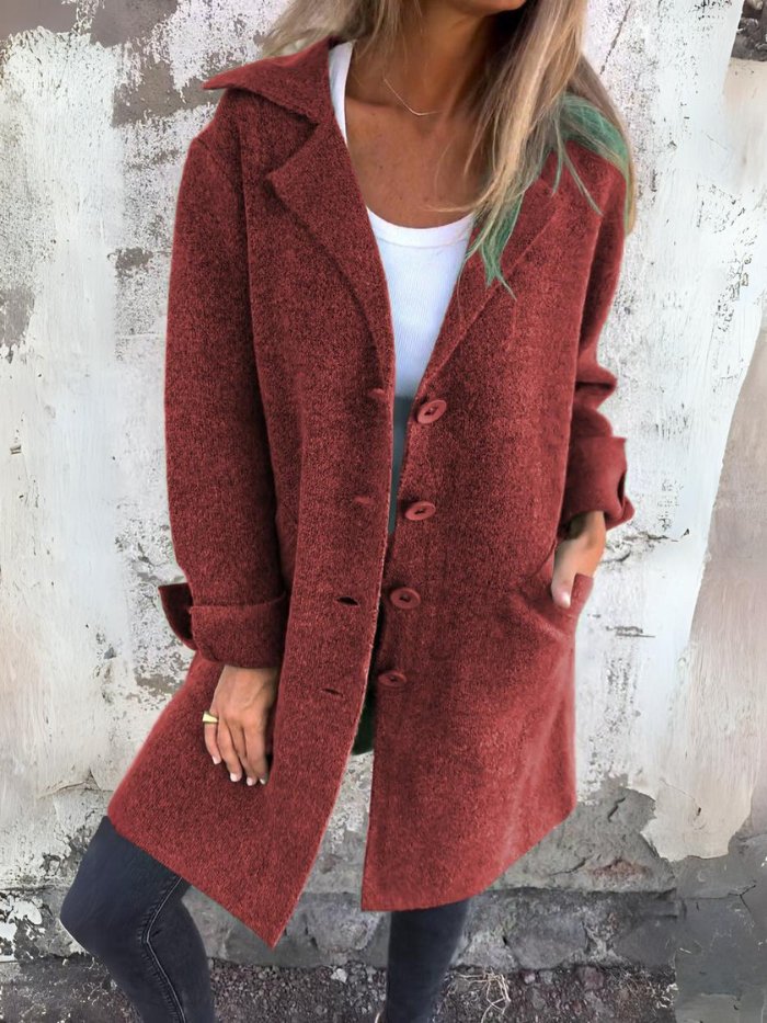 Léonie™ | Casual Long Autumn Coat