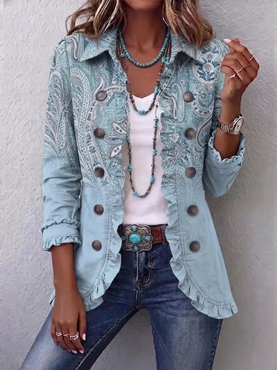Kamberly™ | Ruffled Jacket