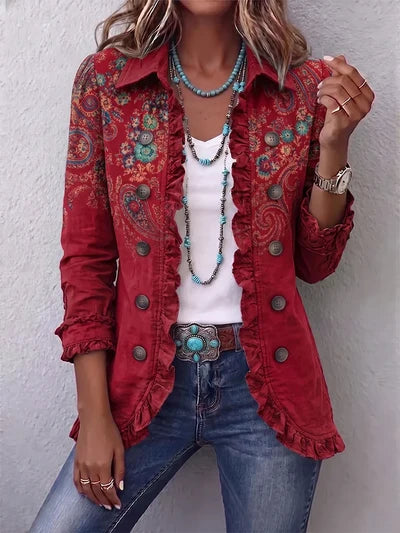 Kamberly™ | Ruffled Jacket