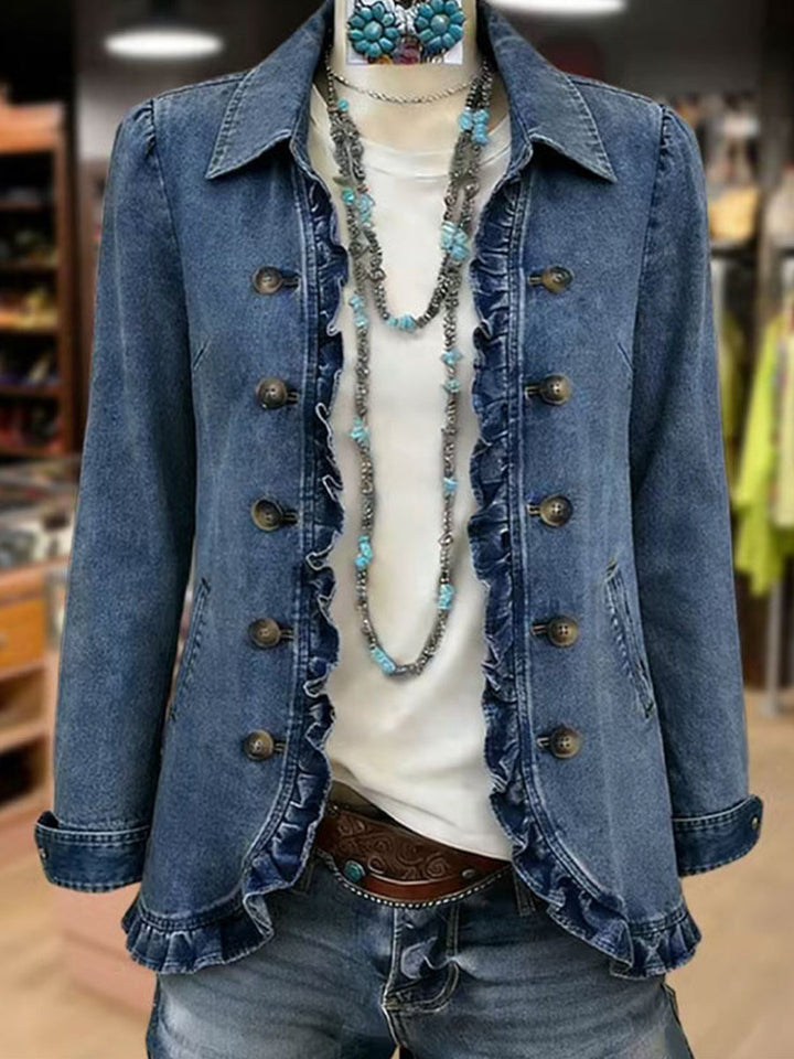 Vaira™ | Ruffle-Trim Jacket