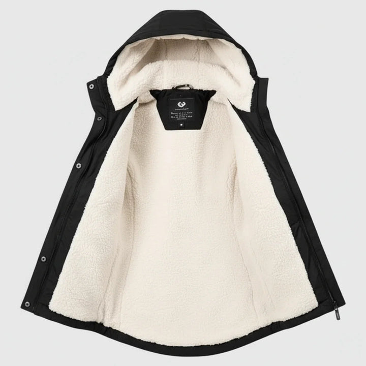 Sandra™ | Classic Zip Front Hooded Jacket