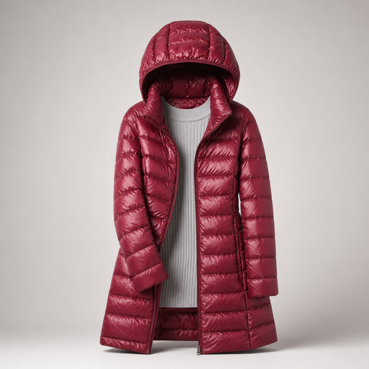 Sahara™ | Longline Hooded Puffer Winter Jacket